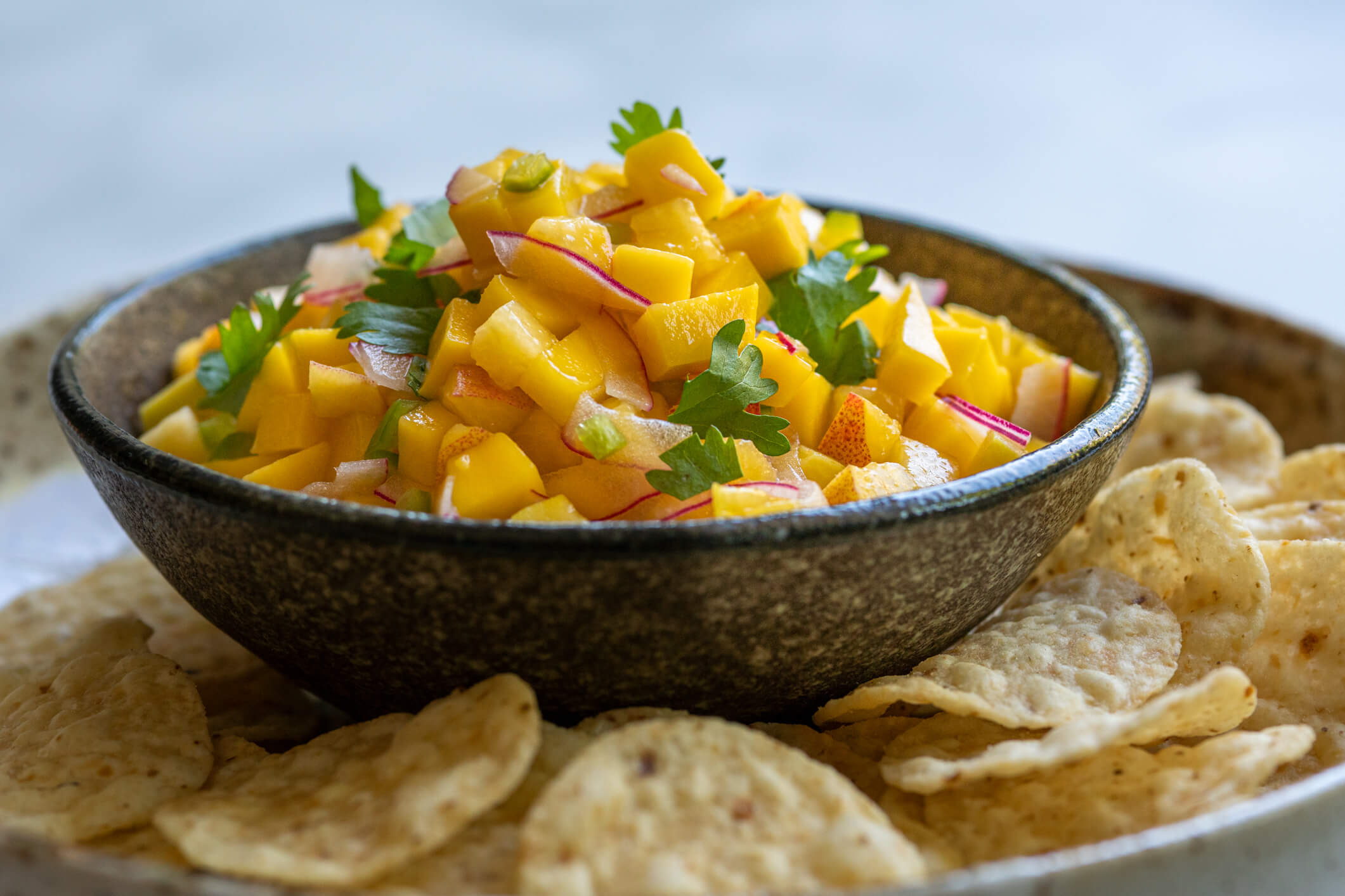 santa barbara organic mango peach salsa recipes