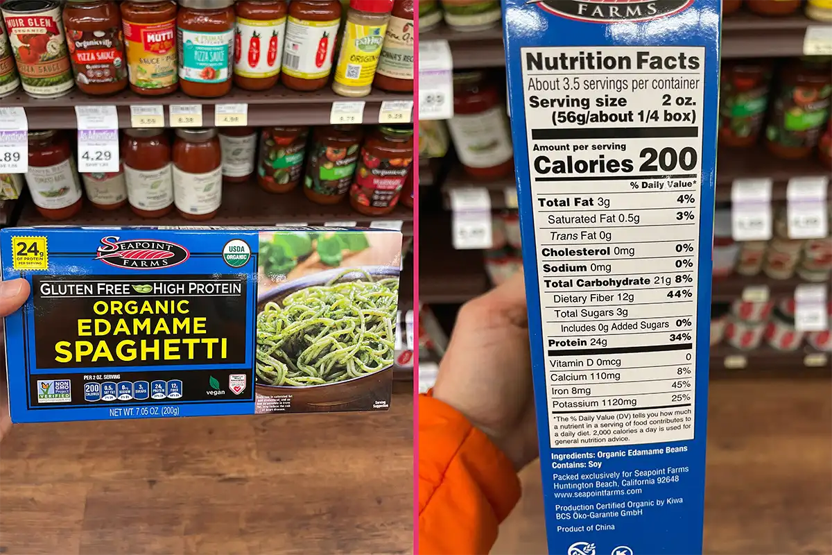 Low-Carb Pasta Alternative 9—Working Against Gravity Nutrition