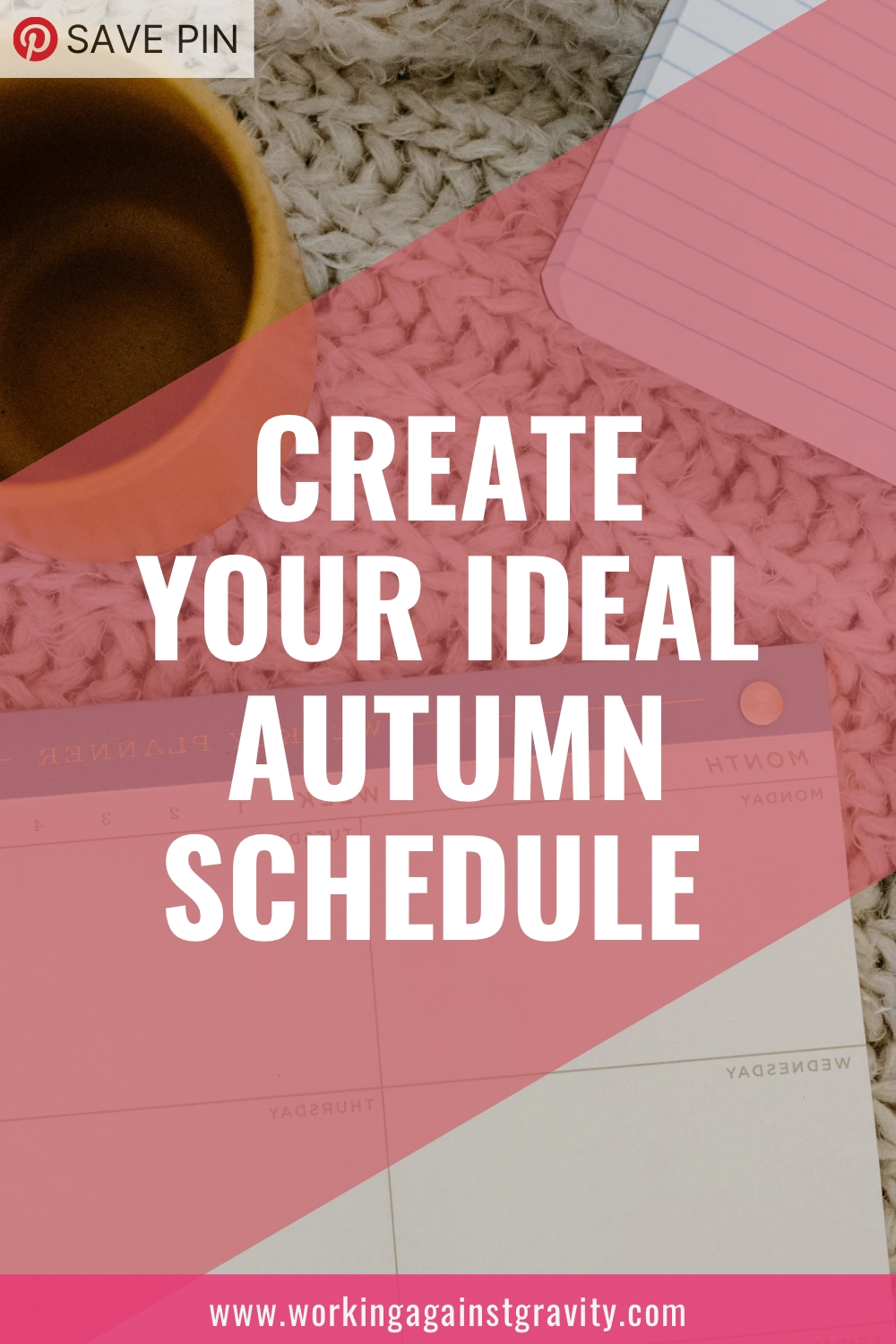5 Tips for Creating a Fall Schedule Working Against Gravity
