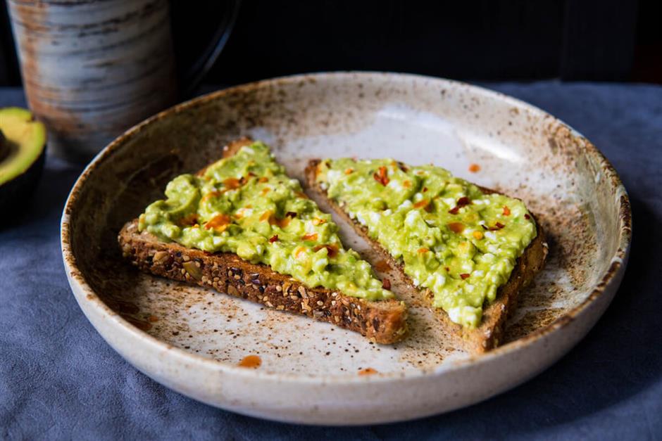 Protein Avocado Toast Working Against Gravity