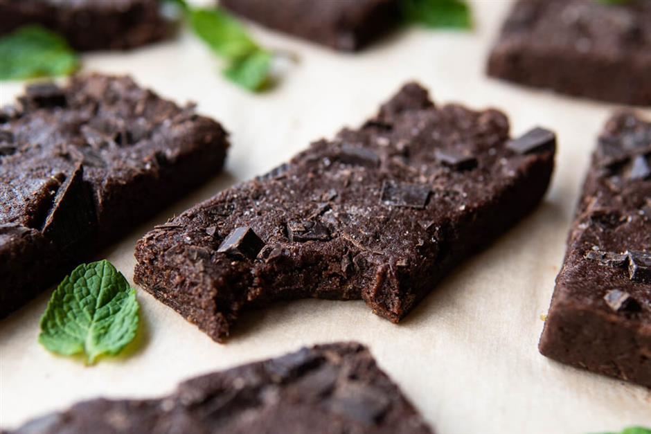 Chocolate Mint Protein Bars - Working Against Gravity